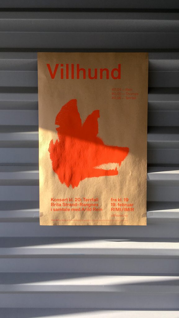 Plakat Villhund-lansering 19.2.22